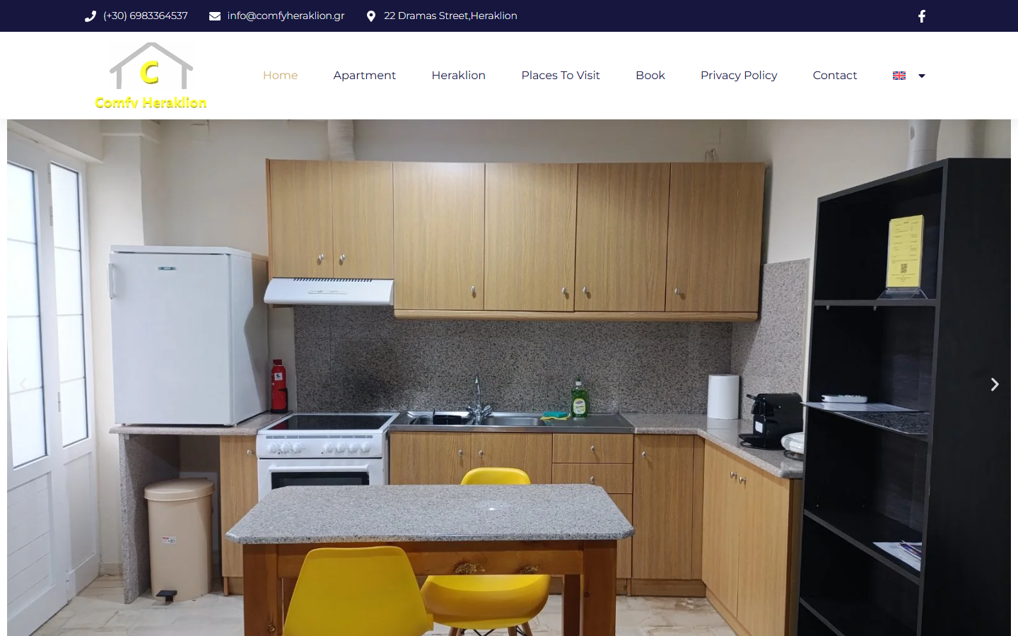 Comfyheraklion homepage
