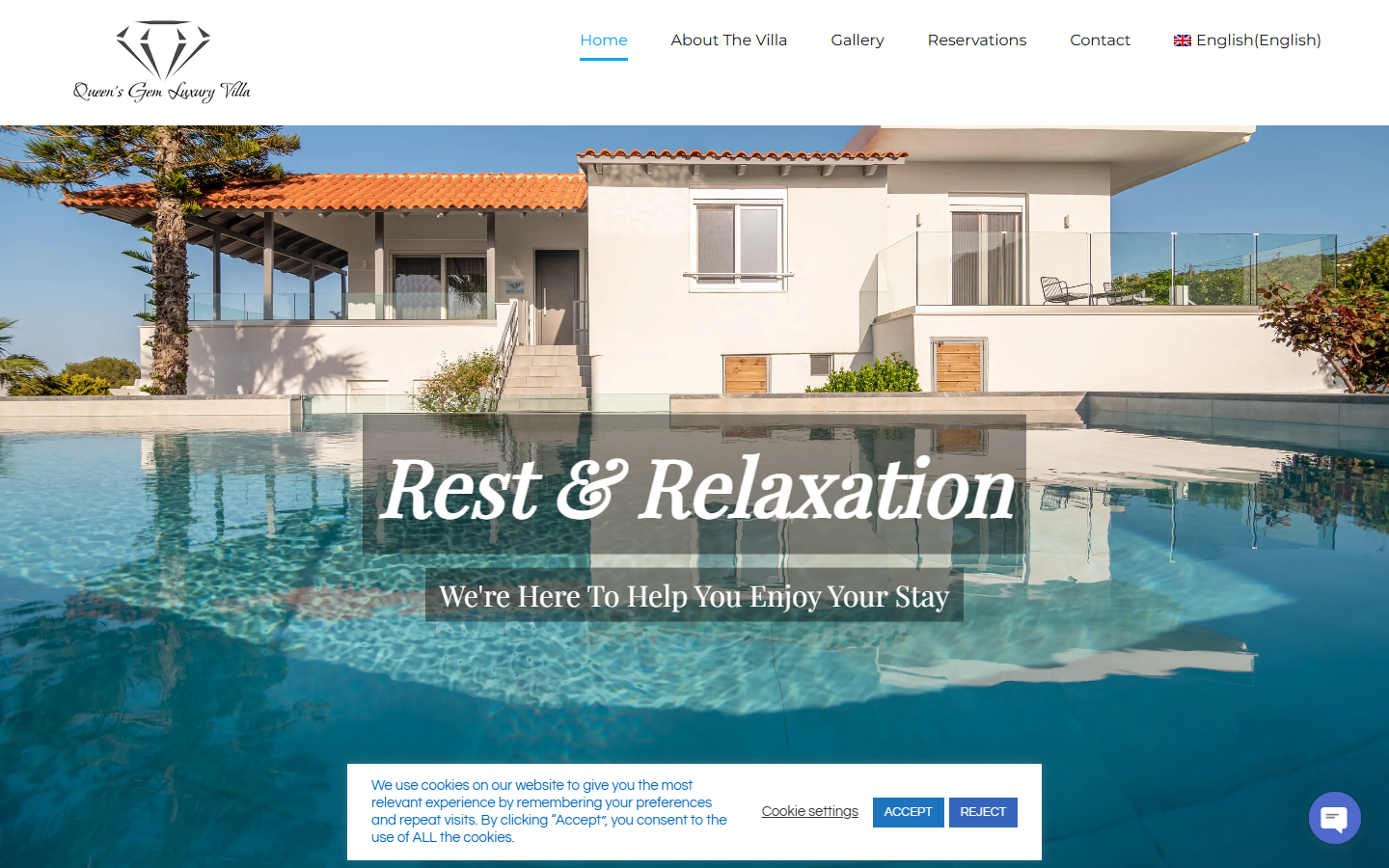 Queensgemluxuryvilla homepage